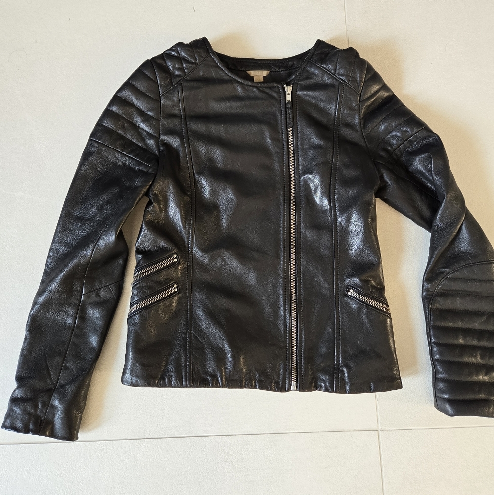 Soia & Kyo lambskin leather jacket XS